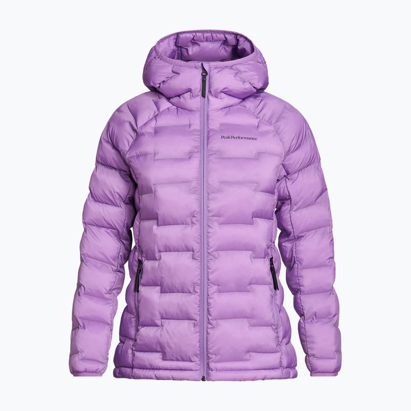 Dámská péřová bunda Peak Performance W Argon Hood fialová G76394040 7