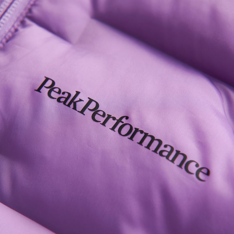 Dámská péřová bunda Peak Performance W Argon Hood fialová G76394040 11