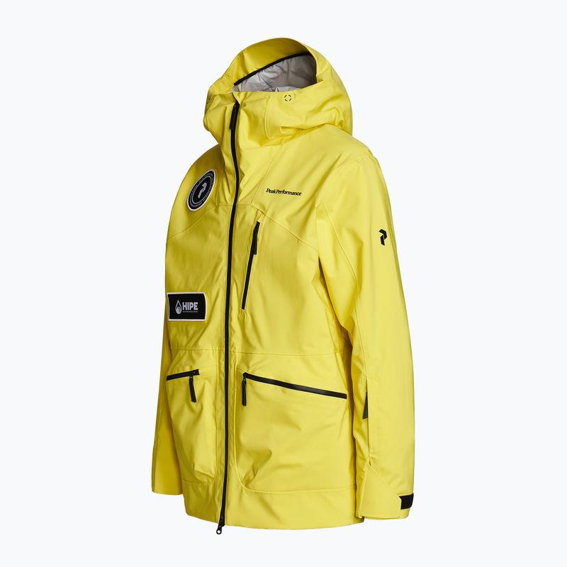Pánská lyžařská bunda Peak Performance Vertixs 2L žlutá G76641010 3