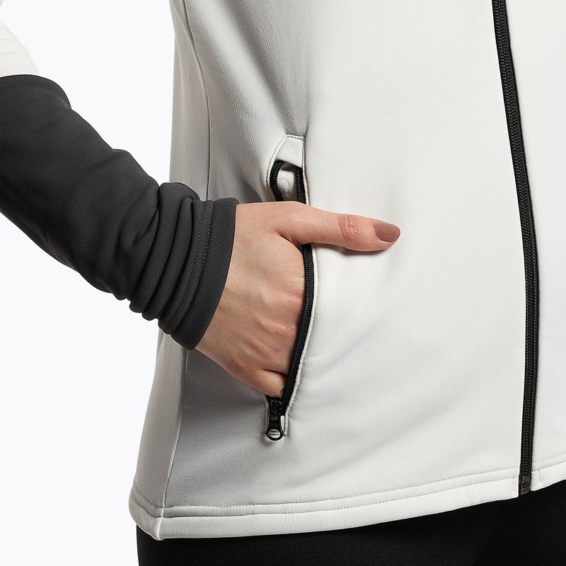 Lyžařská mikina Peak Performance W Rider Zip Hood bílá G77089070 6
