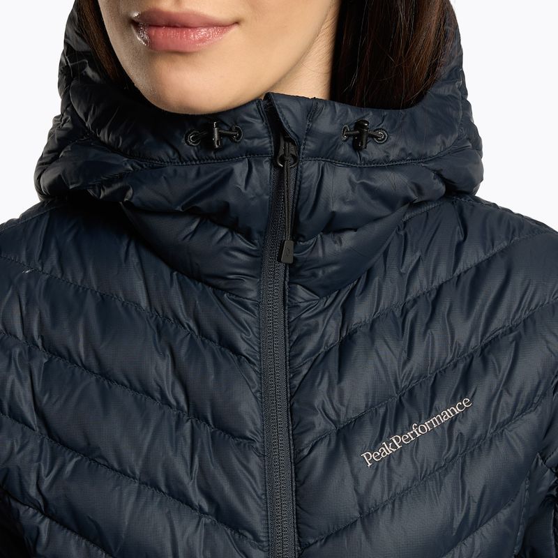 Dámská lyžařská bunda Peak Performance Frost Down Hood tmavě modrá G76433040 6