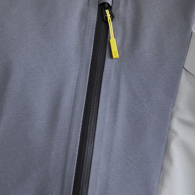 Pánská nepromokavá bunda Peak Performance Vislight Gore Tex Light šedá G77199050 4