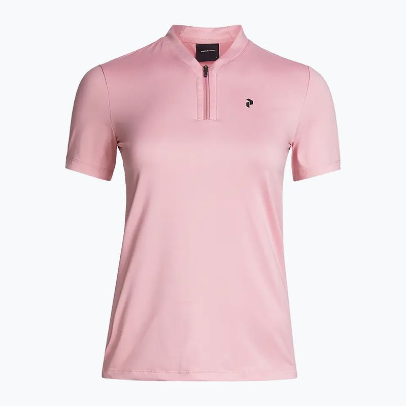 Dámské trekingové tričko Peak Performance Turf Zip růžové G77179090