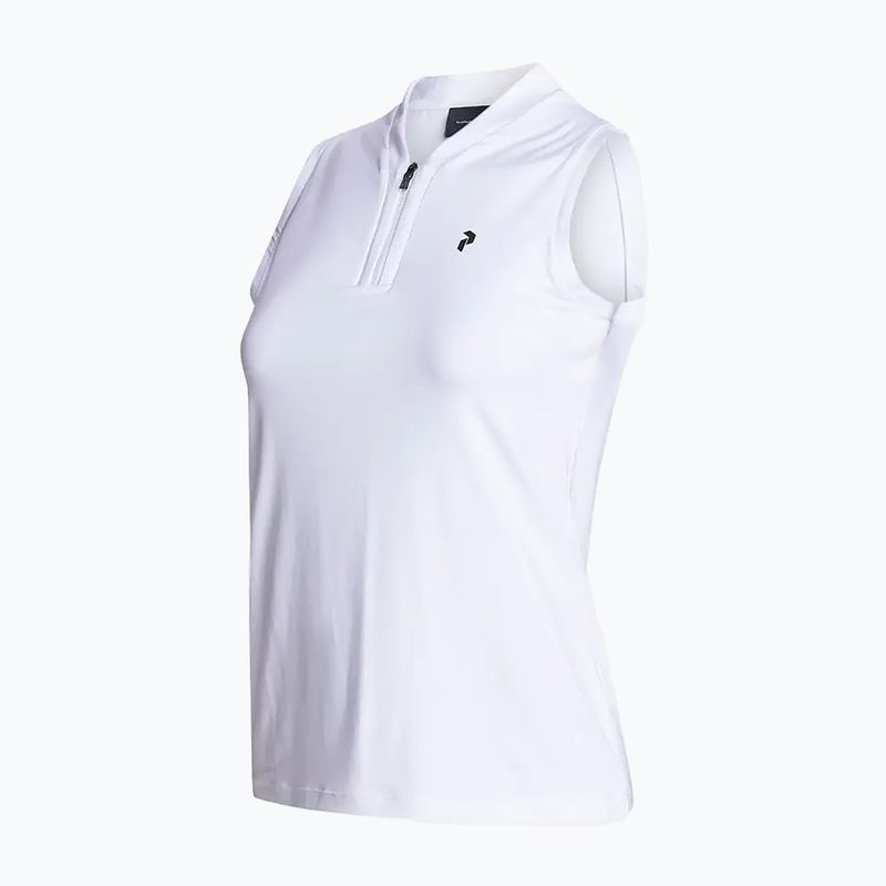 Dámské trekingové tričko Peak Performance Turf Zip bílé G77186010 6