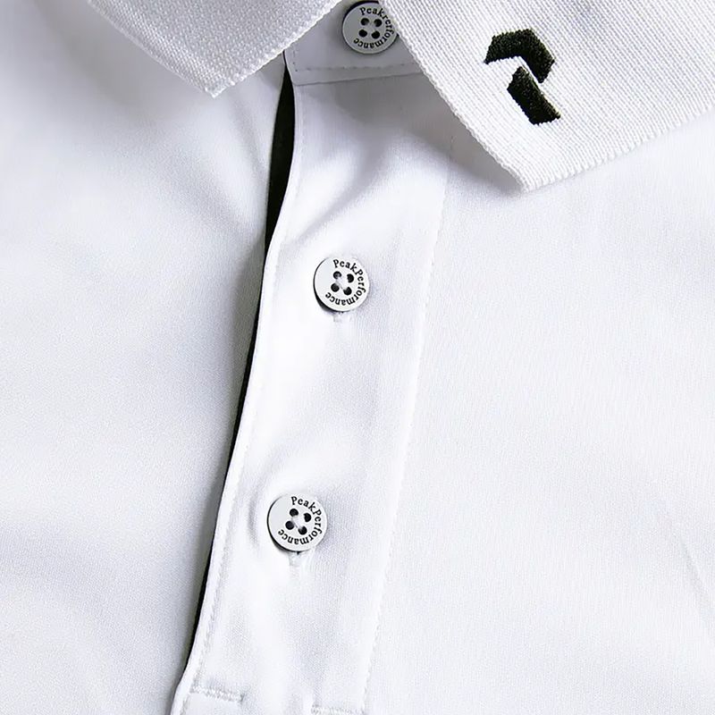 Pánské polo tričko Peak Performance Player Polo bílé G77171010 4