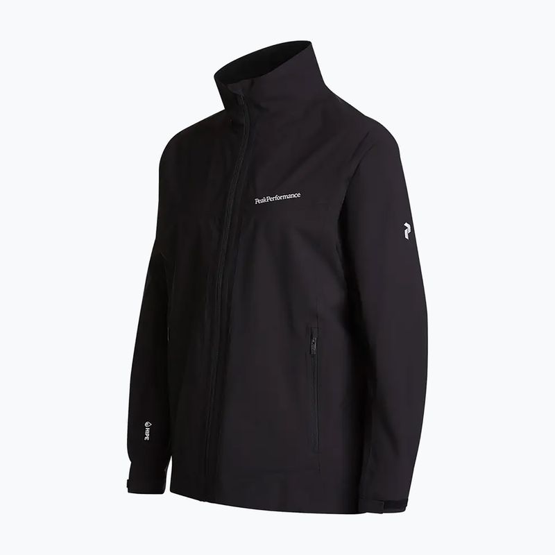 Pánská softshellová bunda Peak Performance Velox černá G77187020 2