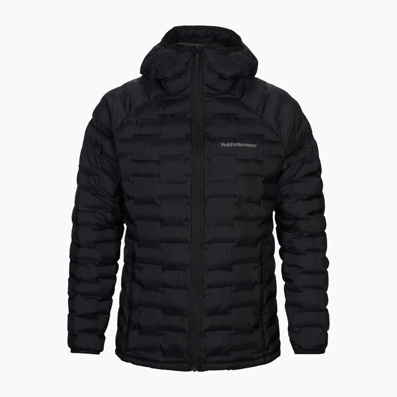 Pánská péřová bunda Peak Performance Argon Light Hood černá G77242040