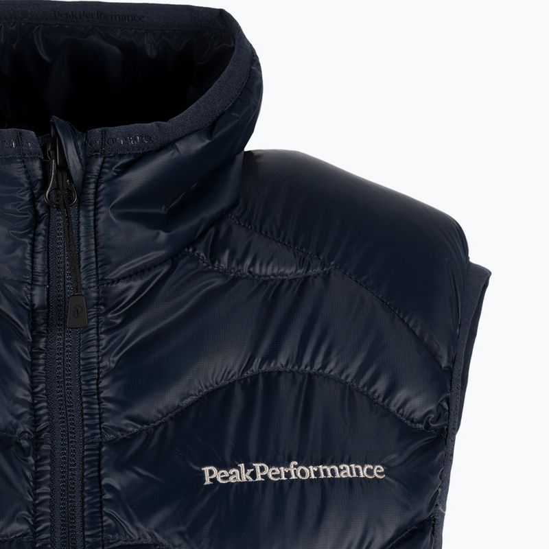 Dámská péřová vesta Peak Performance Helium Down tmavě modrá G77224010 3