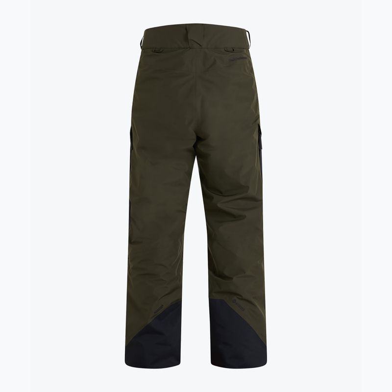 Pánské lyžařské kalhoty Peak Performance Gravity 2L GoreTex zelená G78253030 2