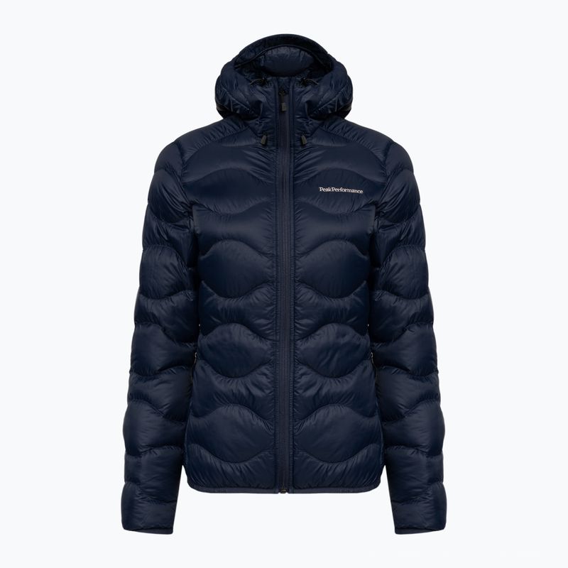 Peak Performance dámská péřová bunda Helium Down Hood navy blue G77852010