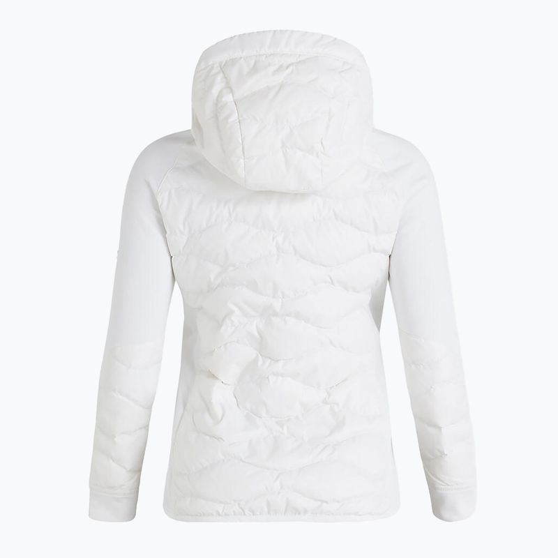 Dámská bunda Peak Performance Helium Down Hybrid Hood Jacket White G77848100 2