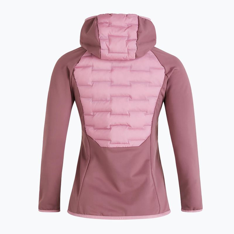 Dámská bunda Peak Performance Argon Hybrid Hood Jacket pink G77859110 2