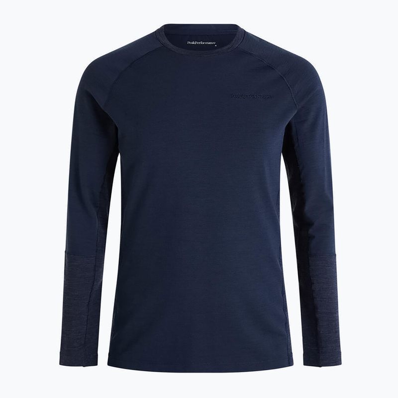Pánská termoakční mikina Peak Performance Magic Crew blue shadow 5