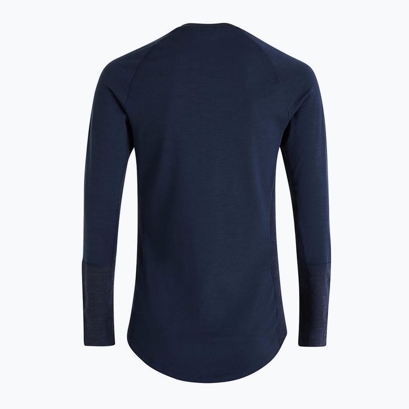 Pánská termoakční mikina Peak Performance Magic Crew blue shadow 6