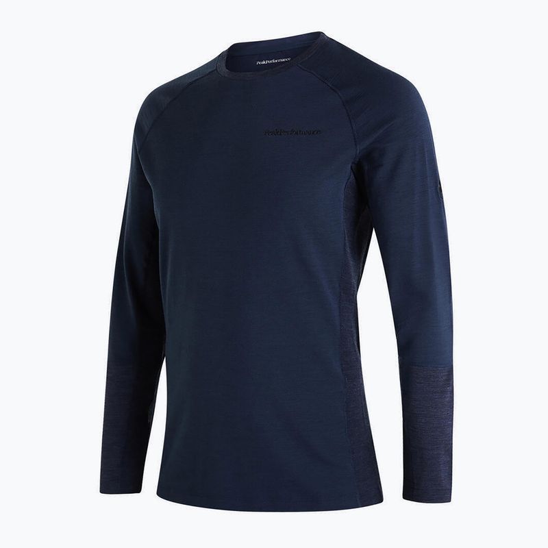 Pánská termoakční mikina Peak Performance Magic Crew blue shadow 7