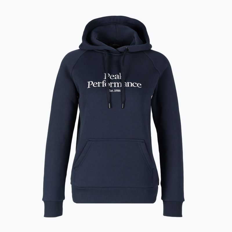 Pánská trekingová mikina Peak Performance Original Hood navy blue G77747010 4