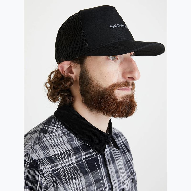 Kšiltovka Peak Performance PP Trucker Cap black 2