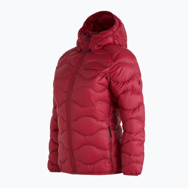 Peak Performance dámská péřová bunda Helium Down Hood bordó G77852150 3