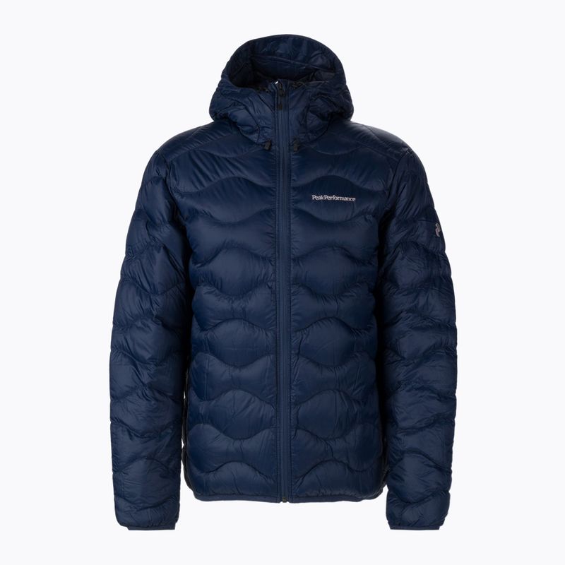 Pánská péřová bunda Peak Performance Helium Down Hood námořnictvo G77849020 5