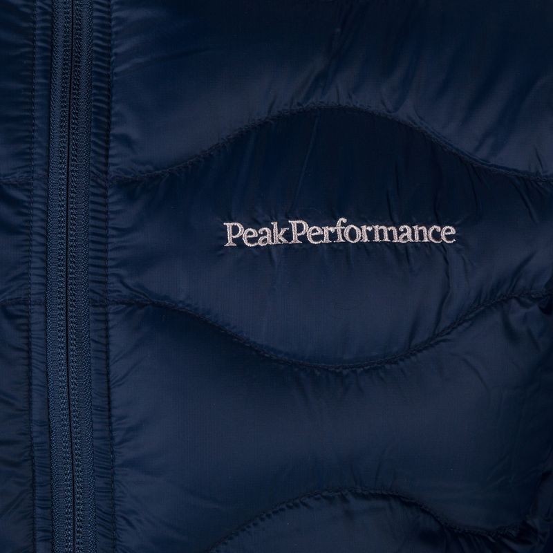 Pánská péřová bunda Peak Performance Helium Down Hood námořnictvo G77849020 7