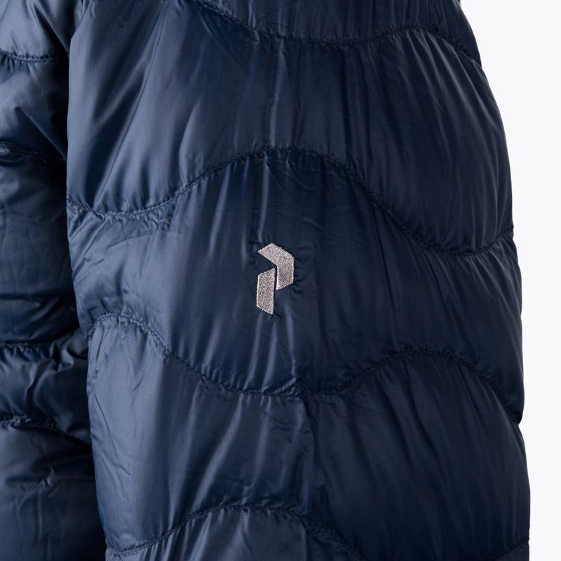 Pánská péřová bunda Peak Performance Helium Down Hood námořnictvo G77849020 9