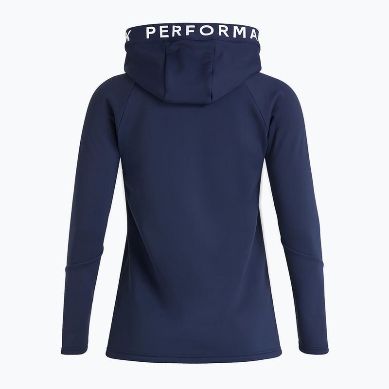 Dámská trekingová mikina Peak Performance Rider Zip Hood navy blue G78834010 2