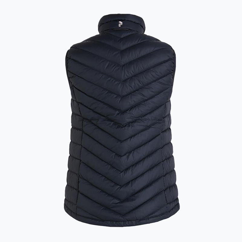 Dámské turistické oblečení bez rukávů Peak Performance Frost Down black G77897030 6