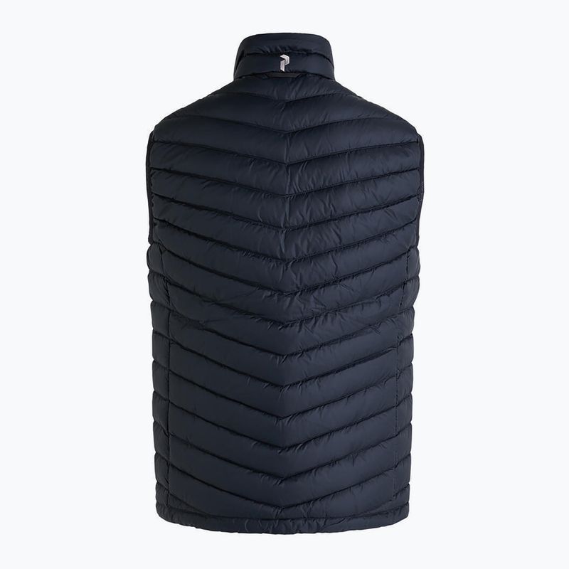 Pánské turistické tričko Peak Performance Frost Down bez rukávů černé G77894030 6