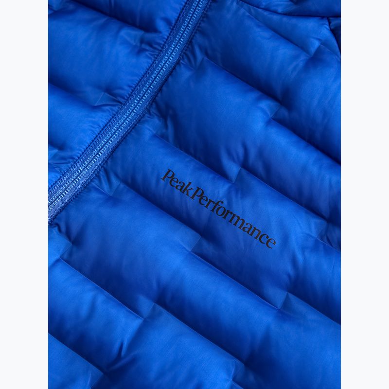 Pánská péřová bunda Peak Performance Argon Light Hood modrá G77868090 4
