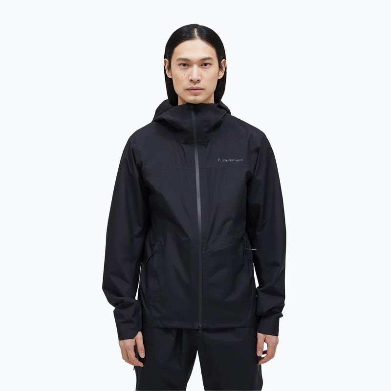 Pánská bunda do deště Peak Performance Commuter Gore black
