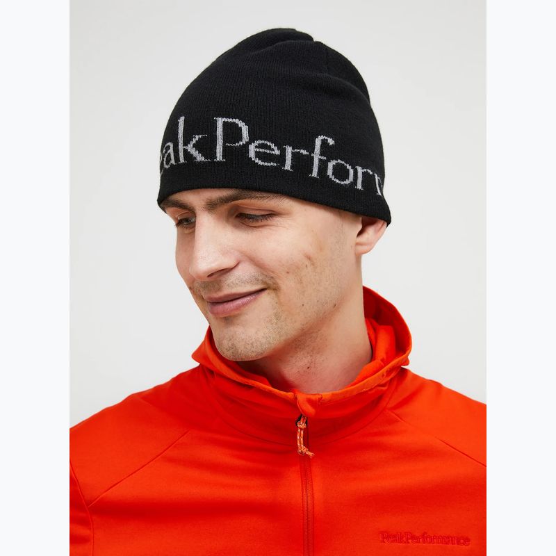 Zimní čepice Peak Performance PP black/it grey 2