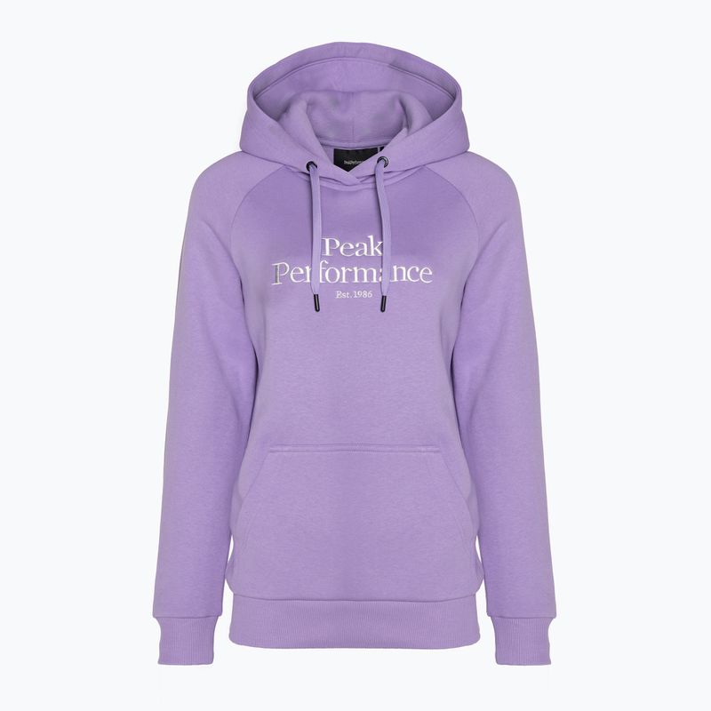 Dámská mikina  Peak Performance Original Hood bougainvillea