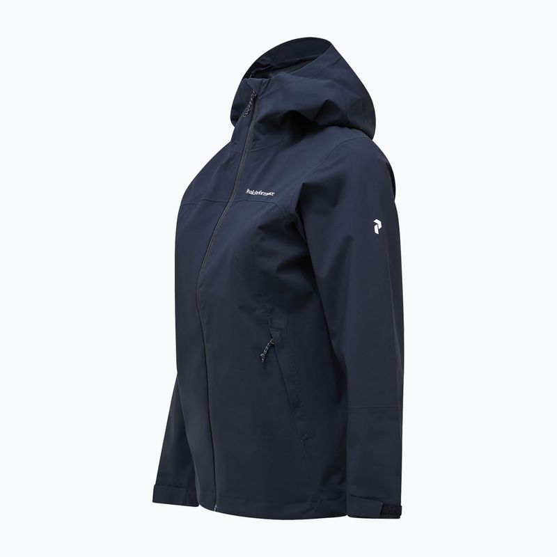 Dámská bunda do deště Peak Performance Trail Hipe Shell black 2