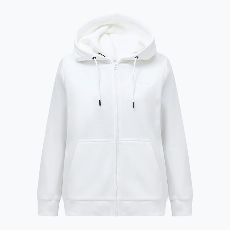 Dámská mikina  Peak Performance Original Small Logo Zip off white 3