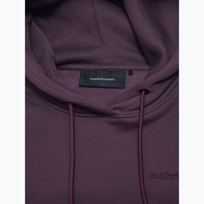 Dámská mikina  Peak Performance Original Small Logo Hood mystic purple 6