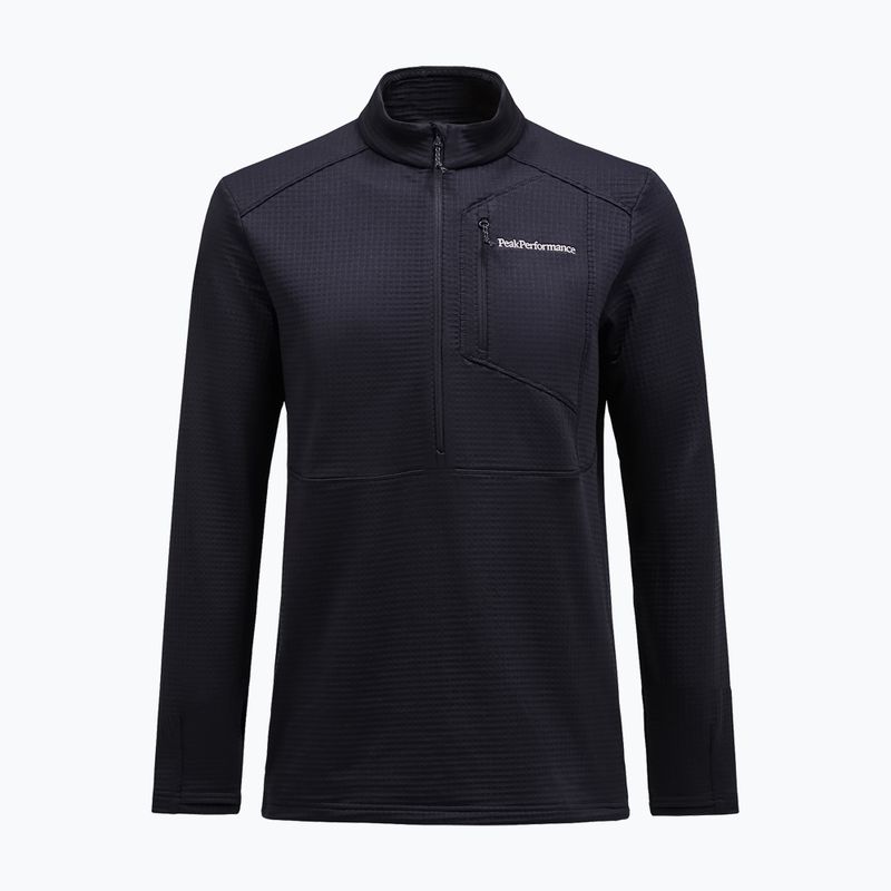Pánská fleecová mikina Peak Performance Trail Polartec Power Grid Half Zip black 4