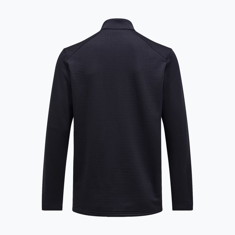 Pánská fleecová mikina Peak Performance Trail Polartec Power Grid Half Zip black 5