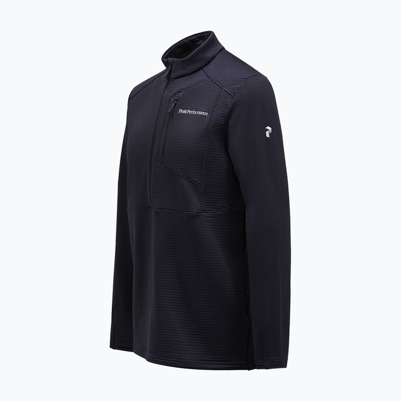 Pánská fleecová mikina Peak Performance Trail Polartec Power Grid Half Zip black 6