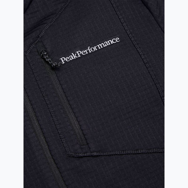 Pánská fleecová mikina Peak Performance Trail Polartec Power Grid Half Zip black 7