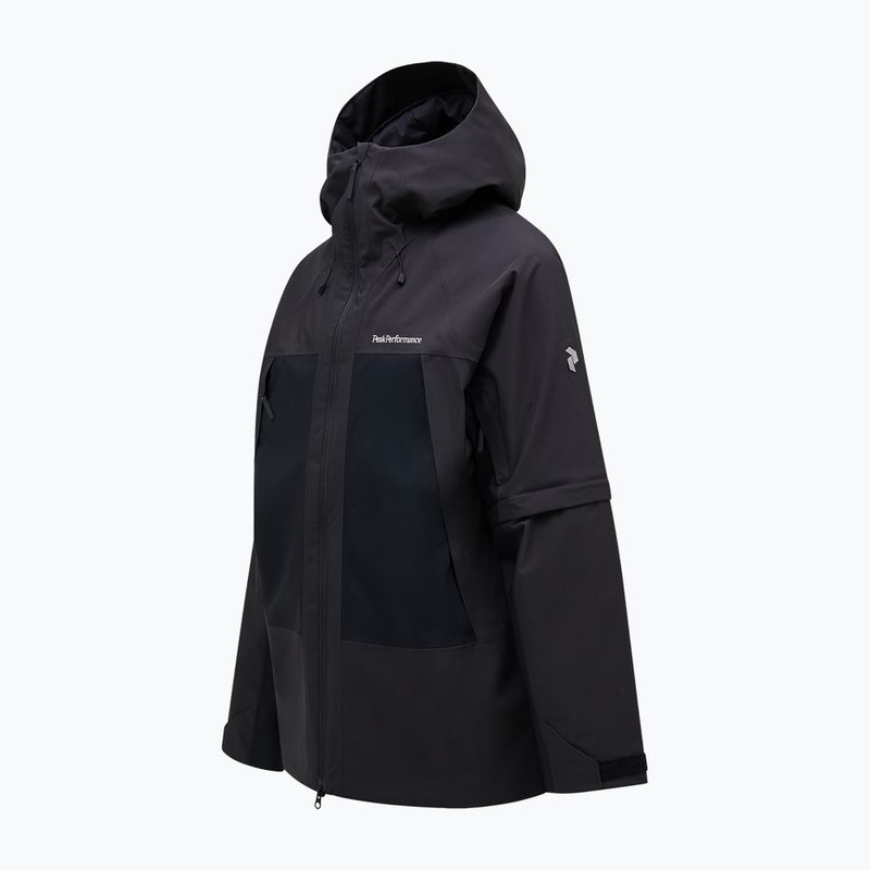 Pánská lyžařská bunda Peak Performance Edge Insulated off black/black 3