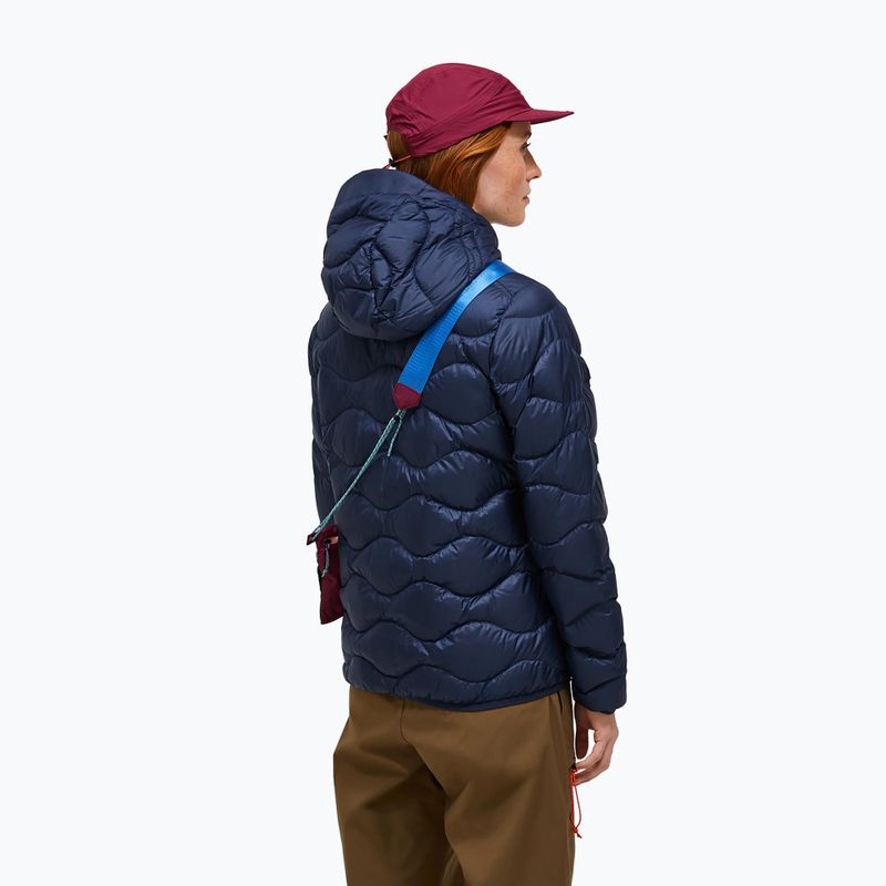 Dámská péřová bunda Peak Performance Helium Down Hood blue shadow 2