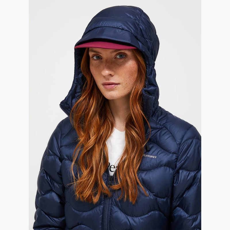 Dámská péřová bunda Peak Performance Helium Down Hood blue shadow 3