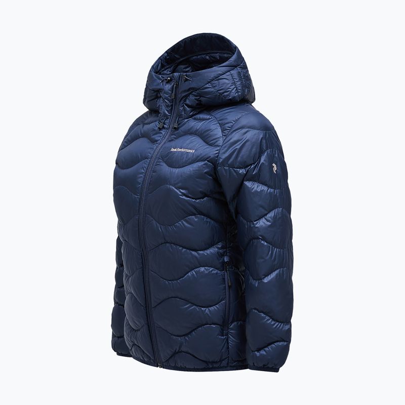 Dámská péřová bunda Peak Performance Helium Down Hood blue shadow 6