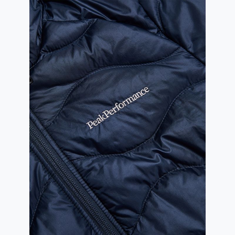 Dámská péřová bunda Peak Performance Helium Down Hood blue shadow 7