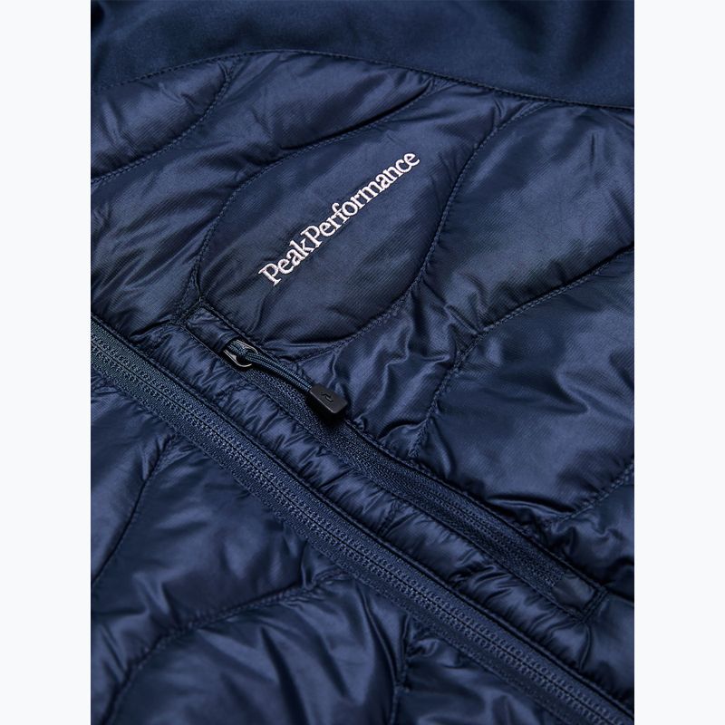 Dámská péřová bunda Peak Performance Helium Hybrid Down Jacket blue shadow 4