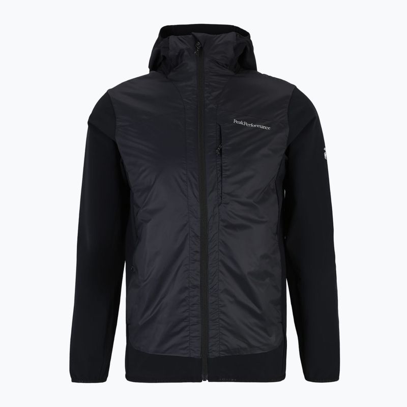 Pánská hybridní bunda Peak Performance Radiance Hybrid Hood black