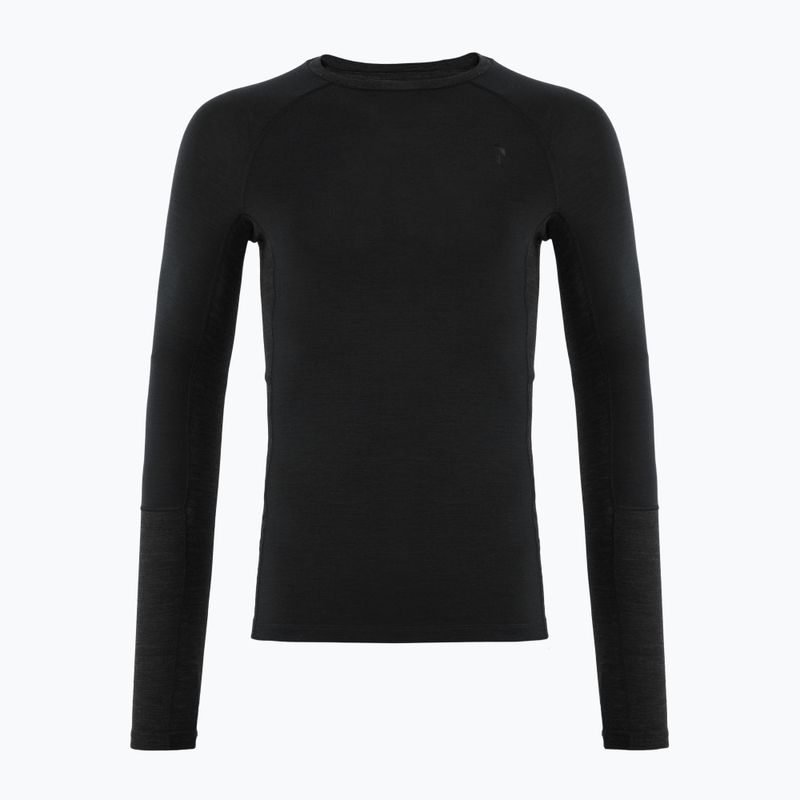 Pánská termoakční mikina Peak Performance Magic Crew black