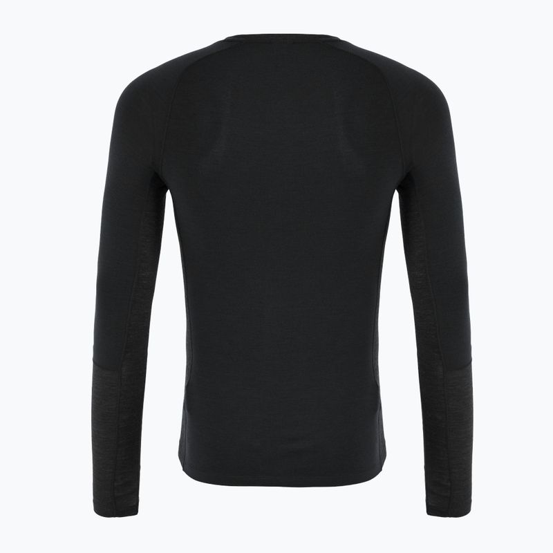 Pánská termoakční mikina Peak Performance Magic Crew black 2