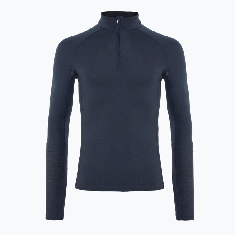 Pánská termoakční mikina Peak Performance Magic Half Zip blue shadow
