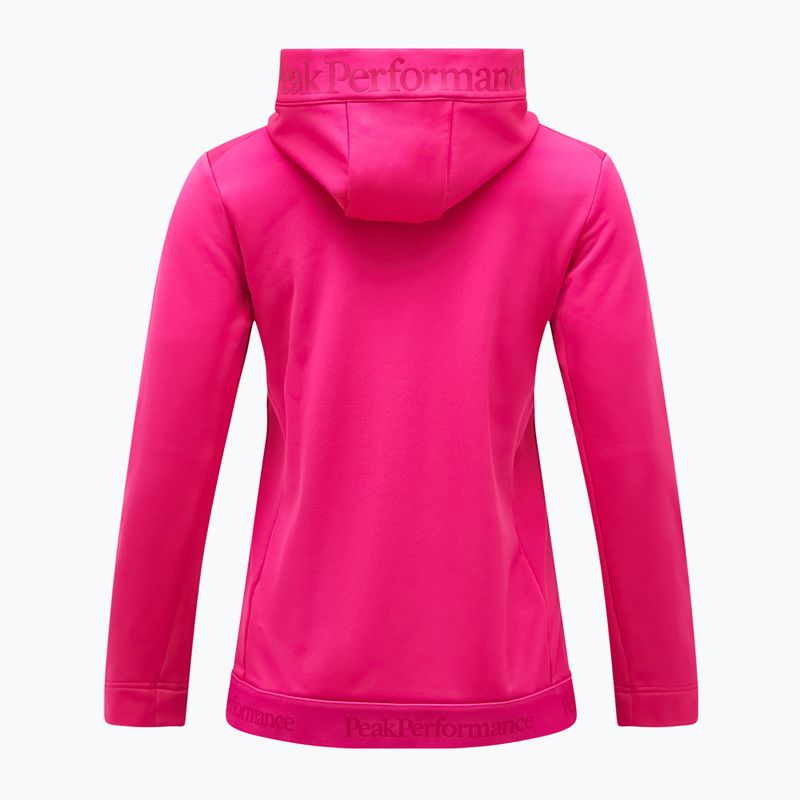 Dámská mikina  Peak Performance Rider Tech Zip Hood beetroot purple 6